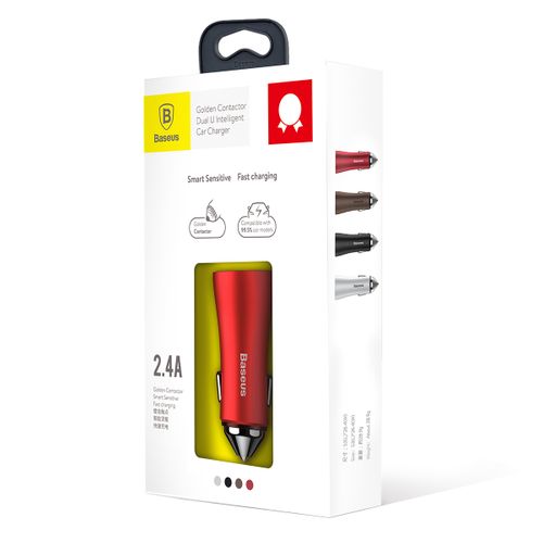 BASEUS ŁADOWARKA SAMOCHODOWA 2X USB QUICK CHARGE na Arena.pl