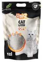 Żwirek naturalny tofu dla kota biodegradowalny 5kg UNIQ PETS