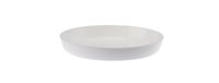 Podstawka plastikowa pod doniczkę CRISTAL 11 cm biała połysk
