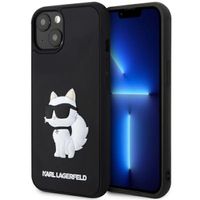 Etui Karl Lagerfeld do iPhone 15 Plus, iPhone 14 Plus, Czarny
