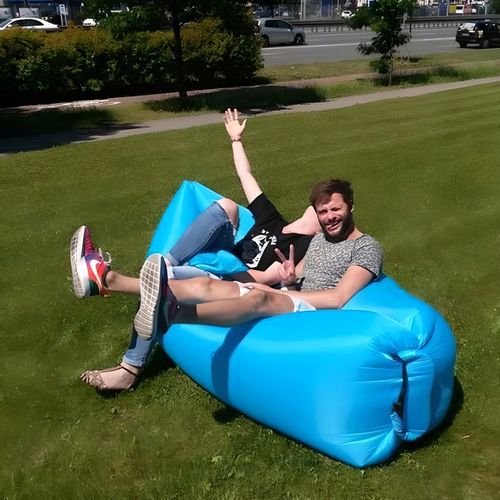 LAZY BAG AIR SOFA ŁÓŻKO LEŻAK MATERAC NA POWIETRZE na Arena.pl