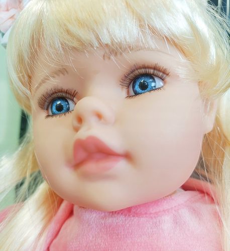 Lalka bobas jak żywa duża 56cm lalki interaktywna mówi śpiewa 2języki uczy na Arena.pl