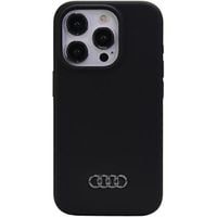 Audi Silicone Case iPhone 15 Pro Max 6.7" czarny/black hardcase