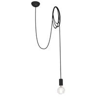 Industrialna LAMPA wisząca SPIDER 6792 Nowodvorski kabel OPRAWKA na żarówkę zwis czarna