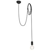 Industrialna LAMPA wisząca SPIDER 6792 Nowodvorski kabel OPRAWKA na żarówkę zwis czarna