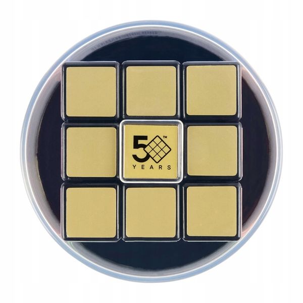 KOSTKA RUBIKA 3X3 RETRO VINTAGE GOLD EDYCJA SPECJALNA RUBIK'S CUBE zdjęcie 3