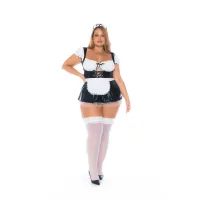 mapale kostium french maid czarny/biały rozmiar 3/4x