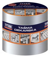 TAŚMA USZCZELNIAJĄCA DEKARSKA 15CM*10M SREBRNA/ALUMINIOWA TYTAN