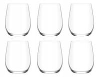 KADAX Szklanki Do Napojów Soku 360ml Zestaw 6szt