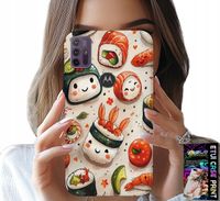ETUI DO MOTOROLA MOTO G10 POWER - SŁODKIE UŚMIECHNIĘTE SUSHI OBUDOWA CASE