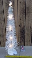 choinka z lampkami biała 50cm | xx8181-31