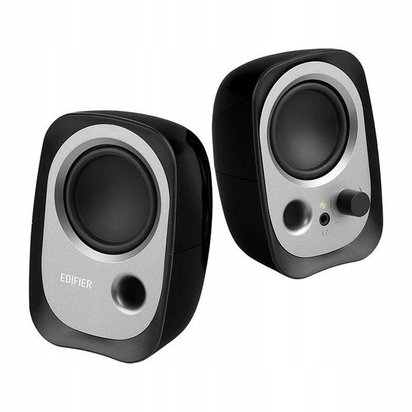 ZESTAW GŁOŚNIKÓW KOMPUTEROWYCH AUDIO 2.0 EDIFIER R12U AUX zdjęcie 2