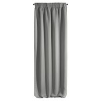 Zasłona na taśmie LOGAN 135X270 szara