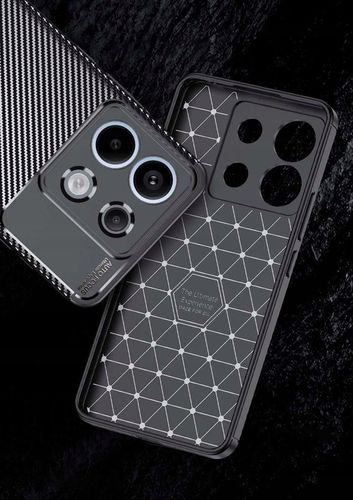 Etui ULTIMATE CARBON CASE PANCERNE do Xiaomi Redmi Note 13 PRO 4G + SZKŁO na Arena.pl