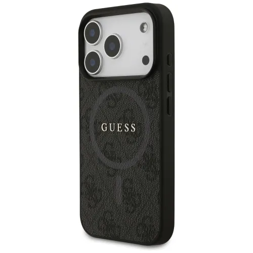 etui guess 4g ring classic logo magsafe  do iphone 17 pro - czarne na Arena.pl