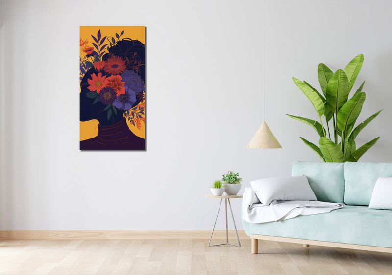 Obraz 50x100cm Botaniczna Muza zdjęcie 2