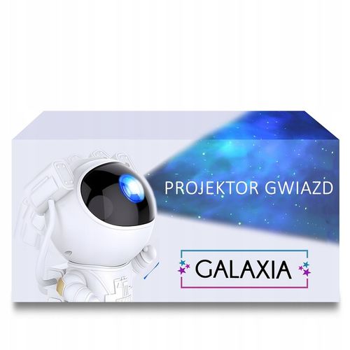 Projektor Gwiazd Nieba led lampka projektor galaktyczny nocna Astronauta na Arena.pl