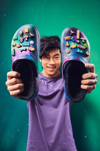 Męskie Ocieplane Klapki Buty Chodaki Crocs Classic Lined Clog 46-47 na Arena.pl