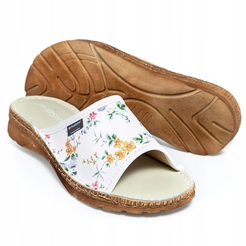 PanSzew POLSKIE Klapki Damskie ze SKÓRY Buty ze Skóry Naturalnej 36-41 na Arena.pl