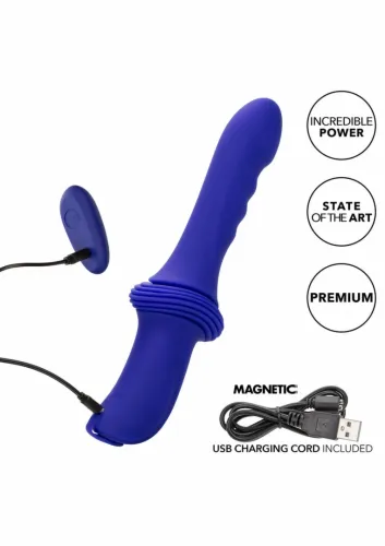 calexotics overdrive ridged thruster - maszyna intymna z pilotem, 10 trybow na Arena.pl
