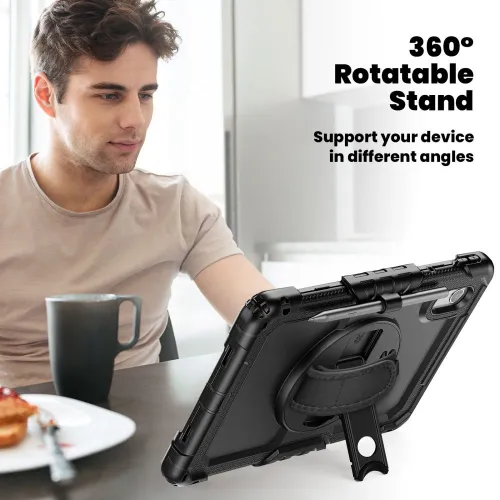 etui tech-protect solid na lenovo idea tab 11.0 tb-336 - czarne na Arena.pl