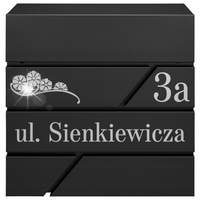SKRZYNKA NA POCZTĘ MODERN GAZETOWNIK + WZÓR NAPIS