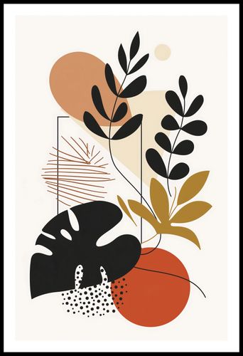 Plakat 56,6x86,4cm Zawisły Liść na Arena.pl