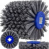 Szczotka NYLONOWA do satyniarki szlifierki 120X100 ściernica walcowa P80