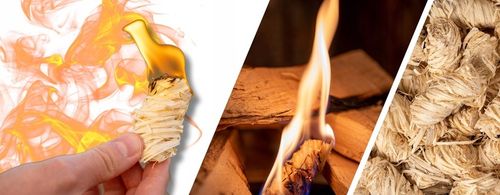 Podpałka do kominka rozpałka grilla pieca ekologiczna naturalna na Arena.pl