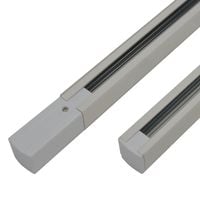 Szynoprzewód z zasilaniem i zaślepką TRACK AZ2991 do 3-faz systemu biały 1m