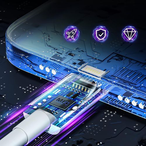 kabel 1m lightning do usb-a usb do apple iphone, ipad, ipod box biały na Arena.pl