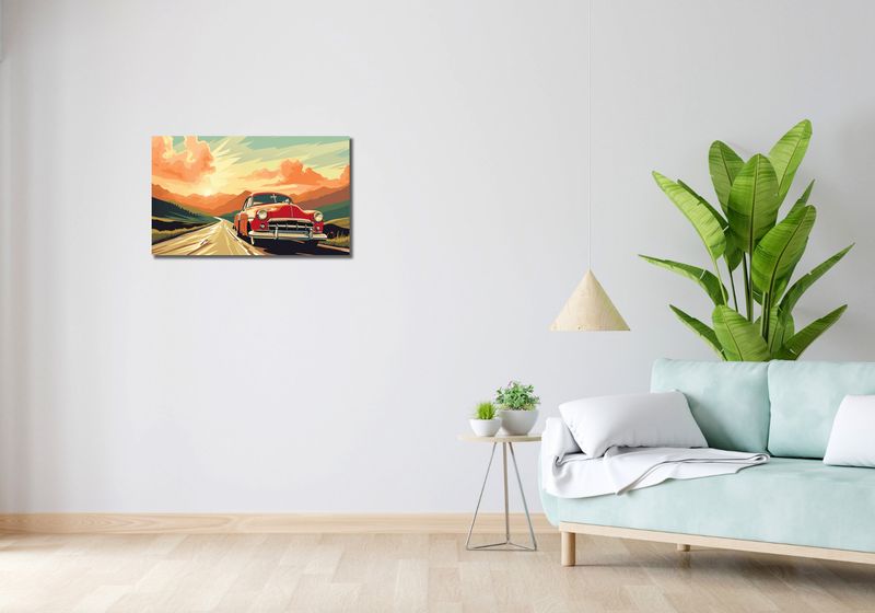 Obraz 70x40cm Przygoda Czeka zdjęcie 2