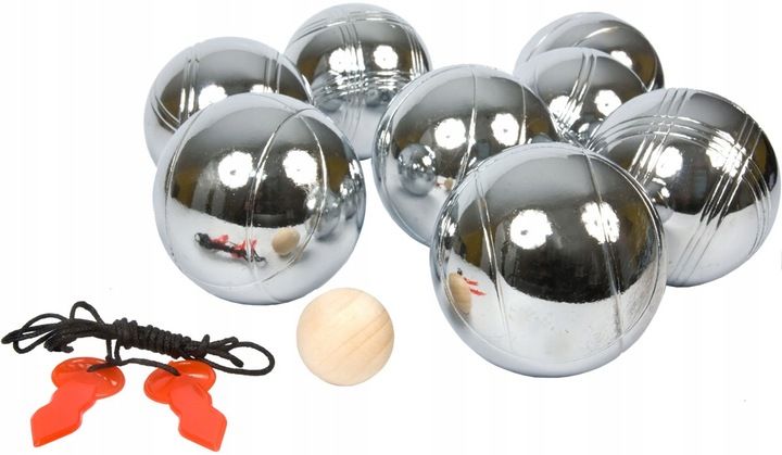 BULE Kule do gry w BOULE PETANQUE -- 8 szt. ENERO zdjęcie 3