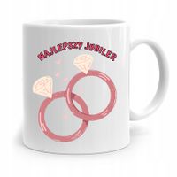 Dla Jubilera Kubek Na Prezent Najlepszy Jubiler Z Nadrukiem Ze Zdjęciem