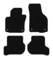 Dywaniki welurowe BASIC do Skoda Yeti 2009-2017 czarne