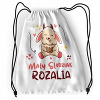 Plecak Sportowy Szkolny Dla Rozalii Córki Dziecka Z Nadrukiem Ze Zdjęciem