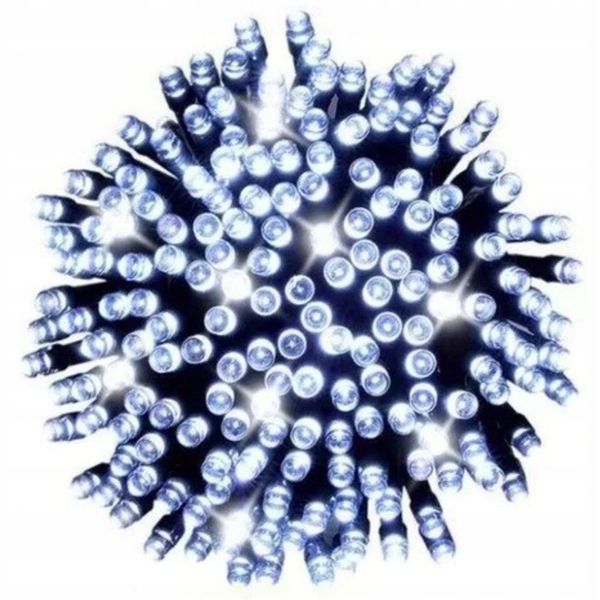 LAMPKI CHOINKOWE 500 LED BIAŁE ZIMNE 35M PROGRAMATOR ŚWIATEŁKA ŁAŃCUCH zdjęcie 1