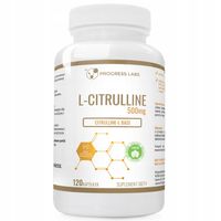 L-CYTRULINA 500mg MIĘŚNIE MEGA DAWKA 99,5% 120 kap