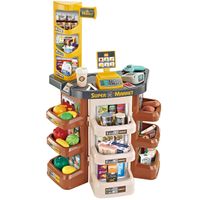 2 x SUPERMARKET SKLEP STRAGAN DLA DZIECI KASA + KOSZYK MATADI
