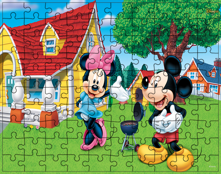 Puzzle Myszka Miki zdjęcie 1