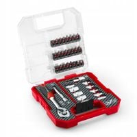 EINHELL ZESTAW KOMPLET BITÓW I KLUCZY NASADOWYCH 37 SZT. L-CASE 49109022