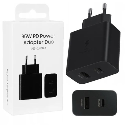 SZYBKA ŁADOWARKA DUO 2x USB 35W 1x USB-A + 1x USB-C DLA SAMSUNG GALAXY DUO na Arena.pl