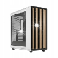 Obudowa komputerowa Fractal Design North XL TG Clear Midi Tower ATX Biała