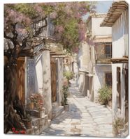 Obraz 90x100cm Urok Starego Miasta