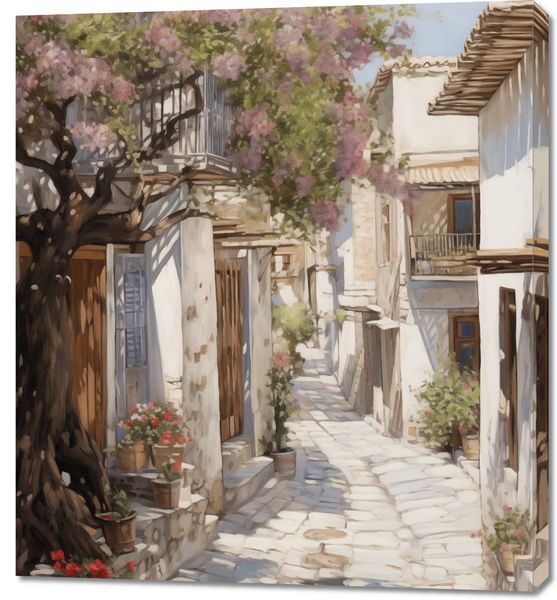 Obraz 90x100cm Urok Starego Miasta zdjęcie 1