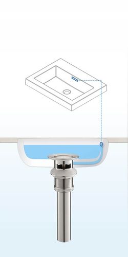 KOREK KLIK KLAK DO UMYWALKI BEZ PRZELEWU CHROM MOSIĄDZ KOREK na Arena.pl