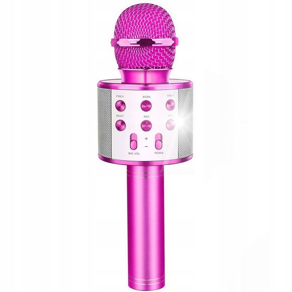 MIKROFON BEZPRZEWODOWY BLUETOOTH KARAOKE GŁOŚNIK zdjęcie 1