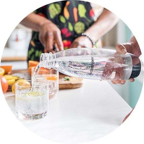 Zestaw butelek SodaStream Fuse 2x1l czarne na Arena.pl