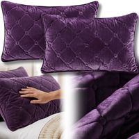 POSZEWKA NA PODUSZKĘ PIKOWANA PLUSZ 2 SZT 48x74CM