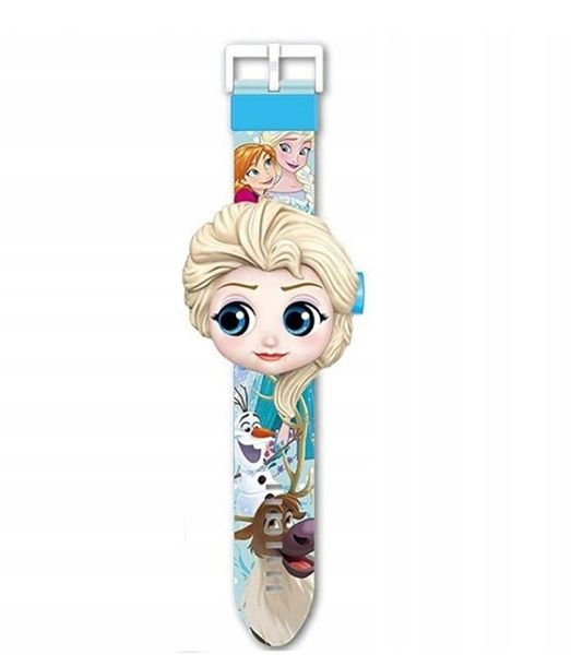 Zegarek 3D z projektorem Frozen Elsa zdjęcie 3